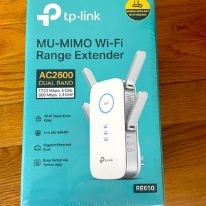 Brand new, never opened, tp-link MU-MIMO Wi-Fi Range Extender
